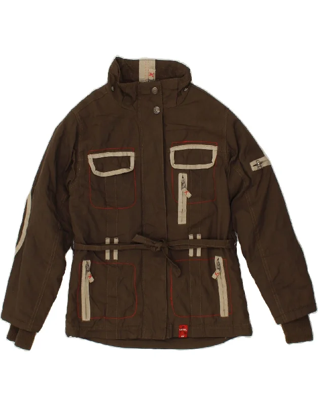 KILLTEC Girls Utility Jacket 9-10 Years Brown