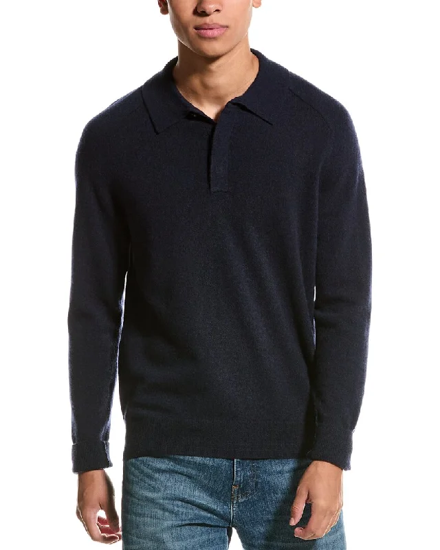 Magaschoni Cashmere Polo Sweater