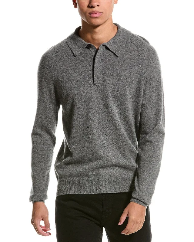 Magaschoni Cashmere Polo Sweater