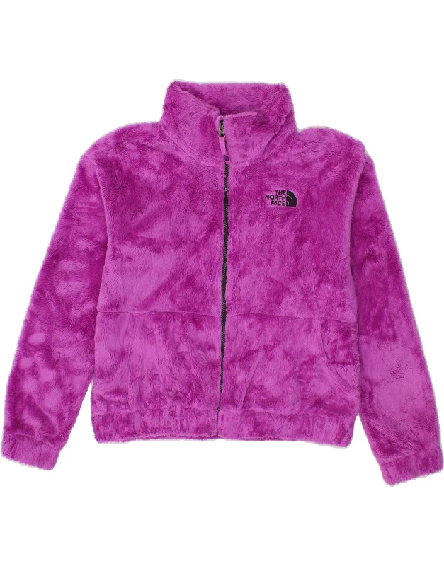 THE NORTH FACE Girls Fleece Jacket 14-15 Years XL Pink Polyester