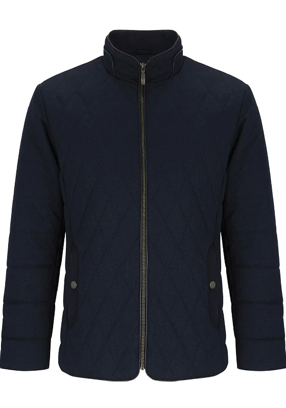 Douglas Mens Hardy Casual Jacket, Navy