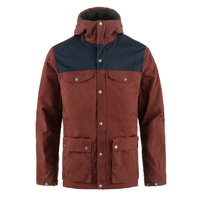 Fjallraven Greenland Winter Jacket Maroon / Dark Navy