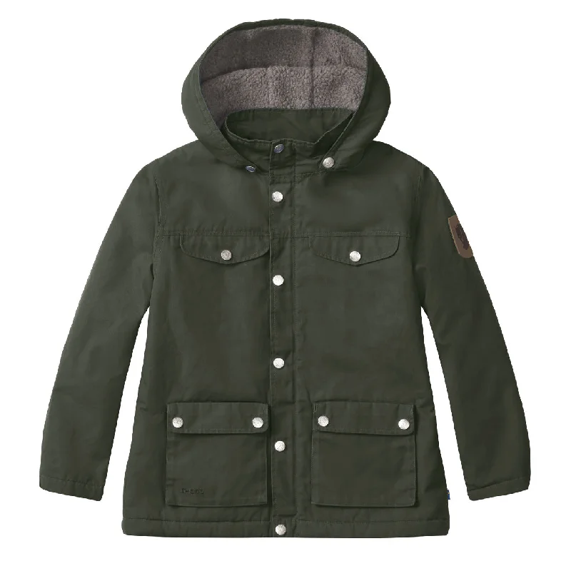 Fjallraven Kids Greenland Winter Jacket Deep Forest