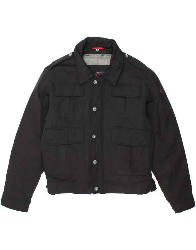 IVY OXFORD Mens Utility Jacket IT 52 XL Black