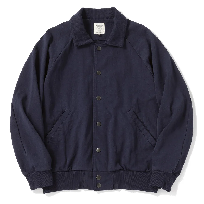 Jackman Dotsume Award Jacket Navy