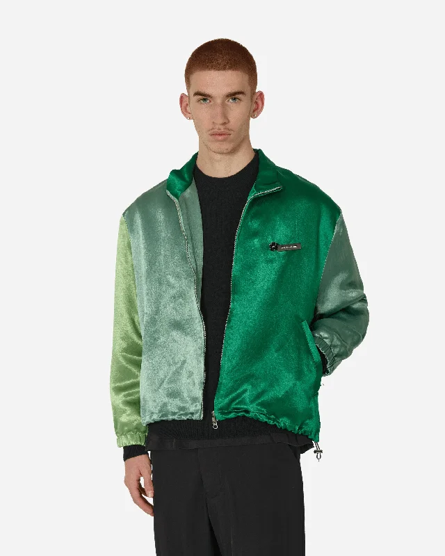 Satin Drape Lad Jacket Mint