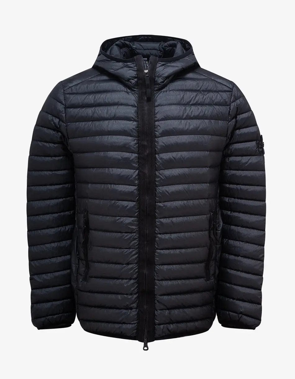 Stone Island Black Packable Down Jacket