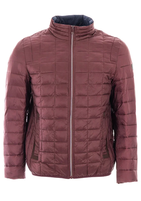 White Label Harris Quilted Jacket, Wine