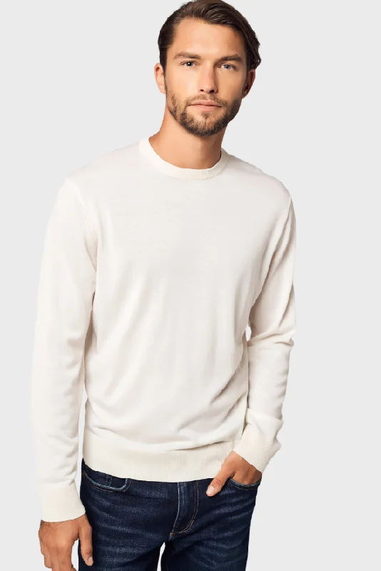 Relaxed Crew Neck Cashmere Sweater