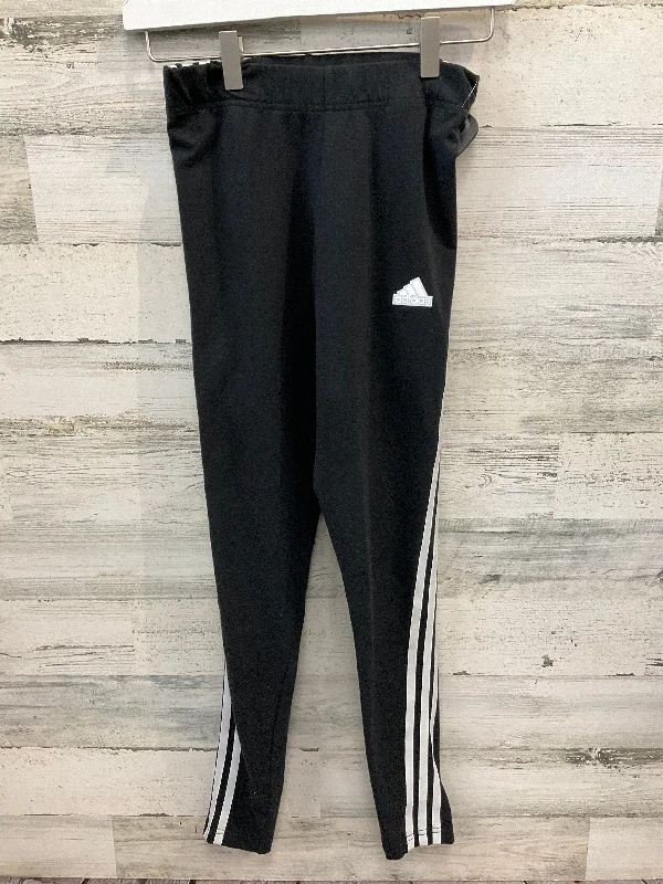 Athletic Leggings By Adidas In Black, Size: Xs