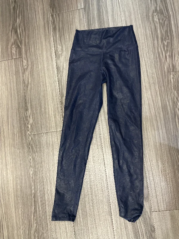 Athletic Leggings By Aerie In Navy, Size: S