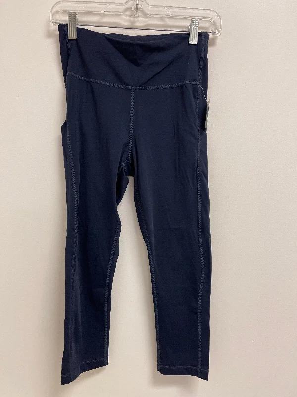 Athletic Leggings By Athleta In Blue, Size: S