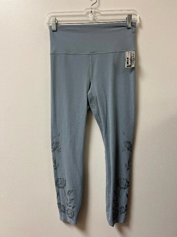 Athletic Leggings By Athleta In Blue, Size: S