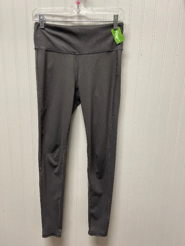 Athletic Leggings By Athleta In Grey, Size: S