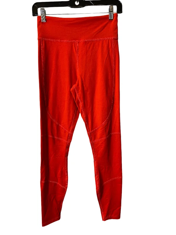 Athletic Leggings By Cmc In Red, Size: S