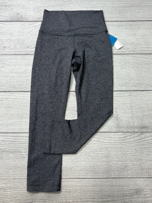 Athletic Leggings By Lululemon In Grey, Size: 4