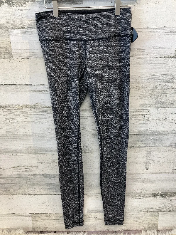 Athletic Leggings By Lululemon In Grey, Size: 6