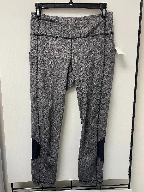 Athletic Leggings By Lululemon In Grey, Size: 6