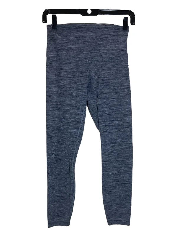 Athletic Leggings By Lululemon In Grey, Size: S