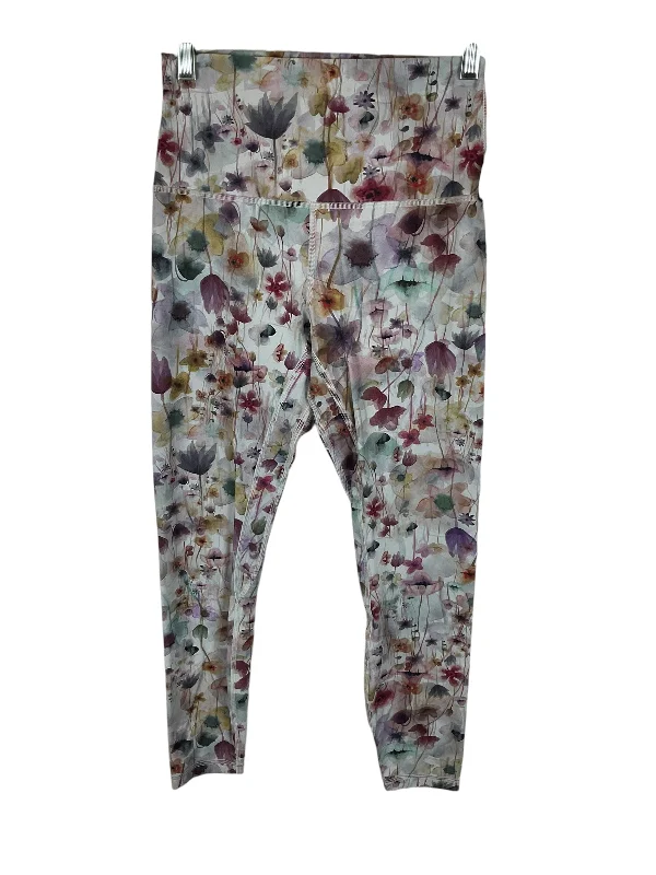 Athletic Leggings By Lululemon In Multi-colored, Size: 6