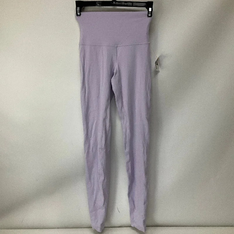 Athletic Leggings By Lululemon In Purple, Size: 2