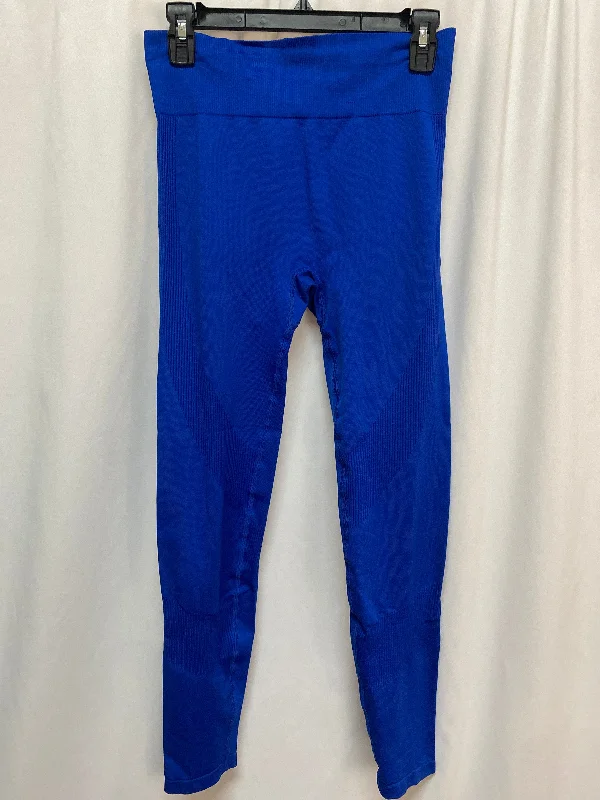 Athletic Leggings By Pink In Blue, Size: M