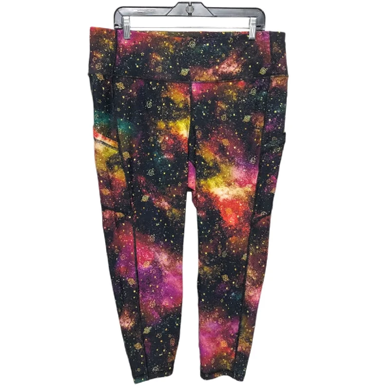 Athletic Leggings By Torrid In Multi-colored, Size: 2x