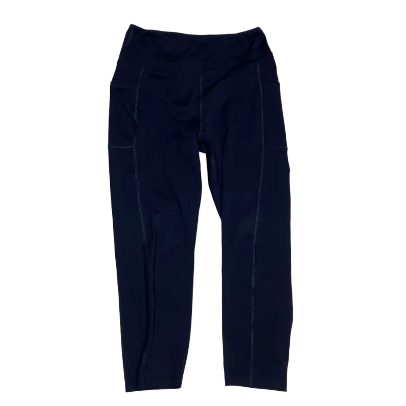 Athletic Leggings Capris By Bally In Navy, Size: L