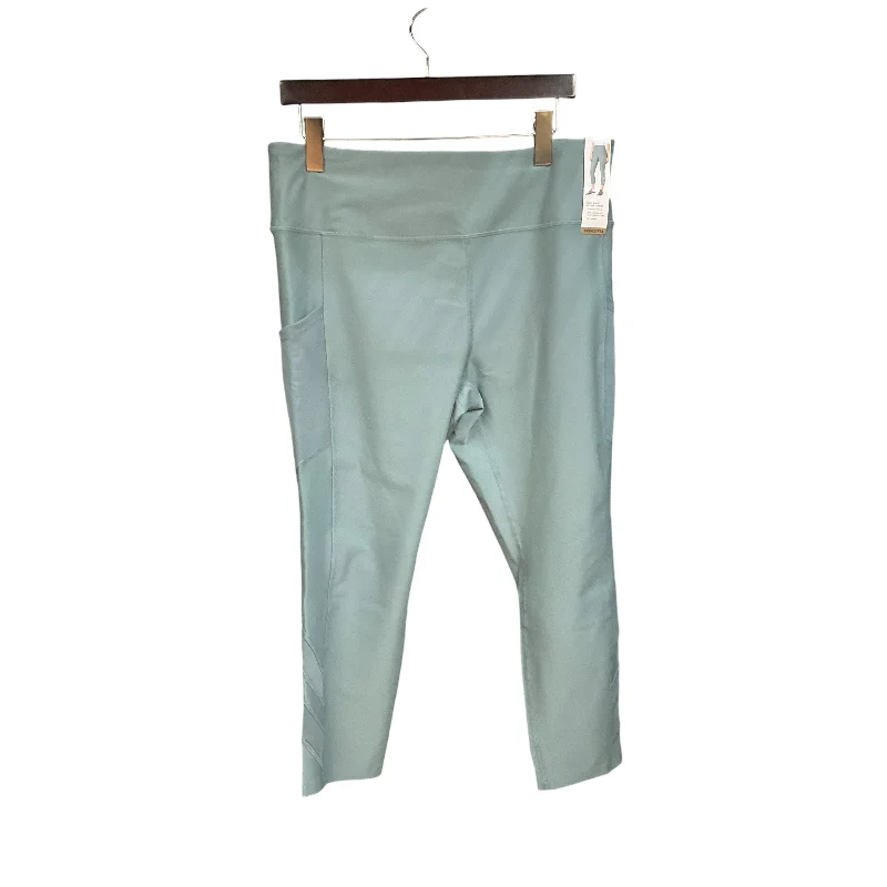 Athletic Leggings Capris By Mondetta In Green, Size: Xl