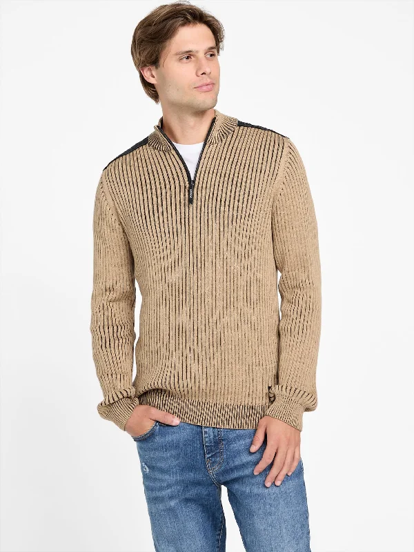 Carson Zip Pullover Sweater