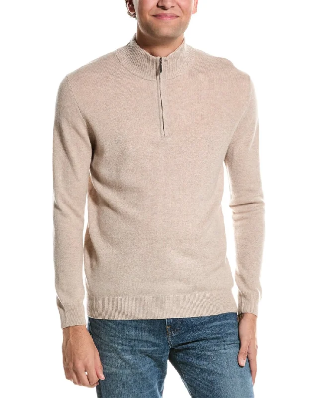 Forte Quarter Zip Cashmere Sweater