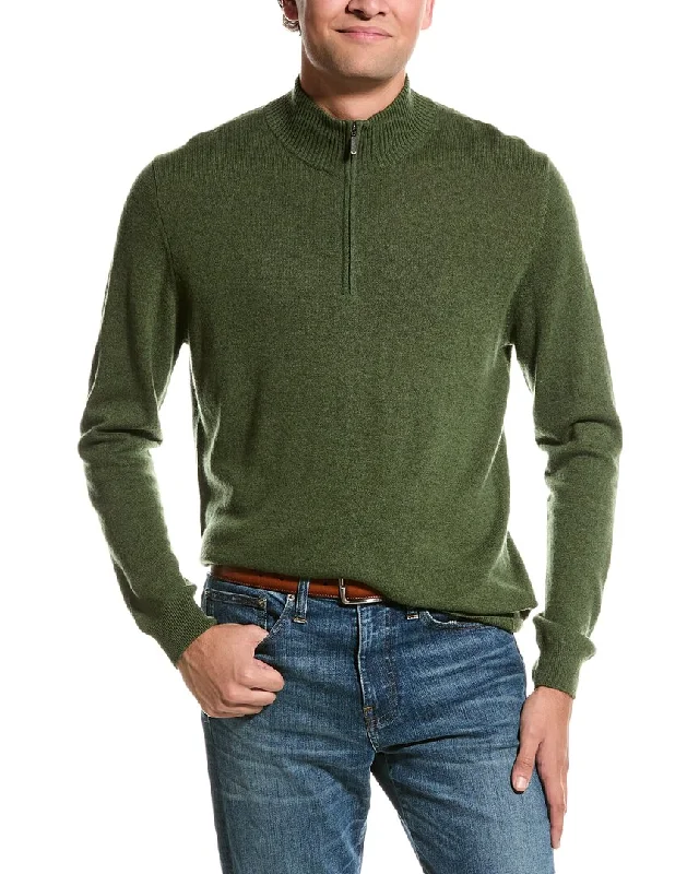 Forte Quarter Zip Cashmere Sweater