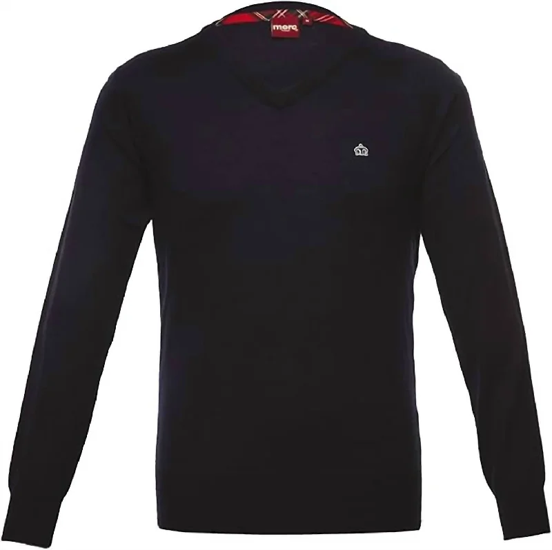 Men's Sweater In Black