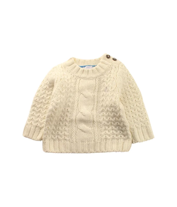 Petit Bateau Knit Sweater 3-6M