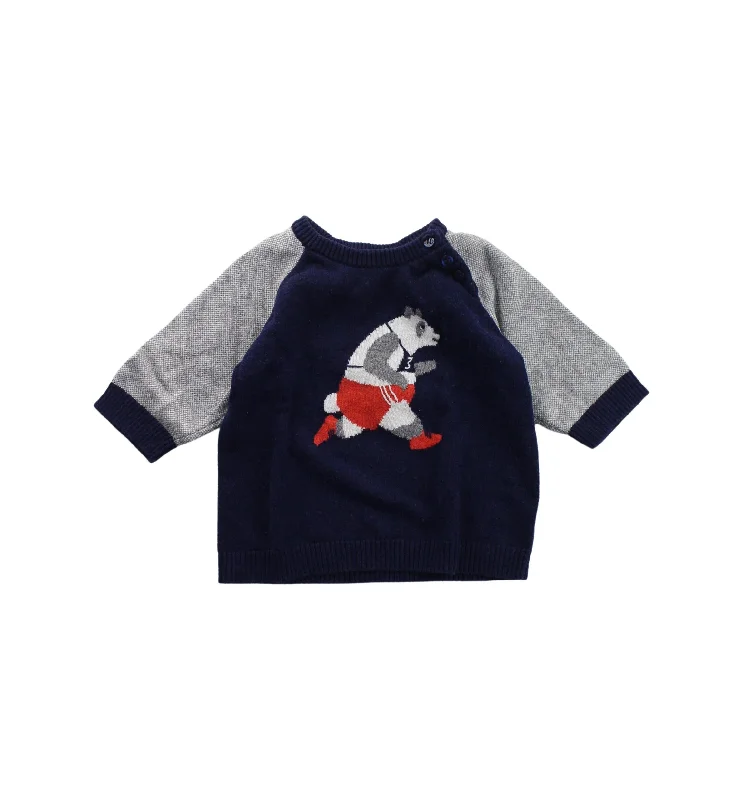 Purebaby Knit Sweater 6-12M