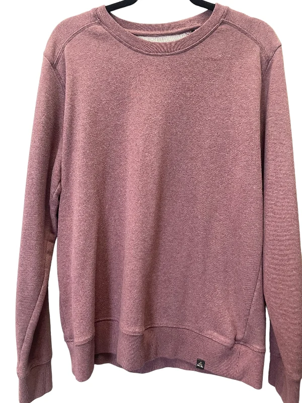 Sweater By Prana In Purple, Size: L