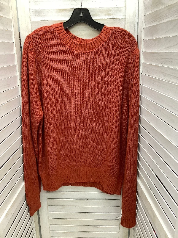 Sweater By Time And Tru In Brown, Size: Xl