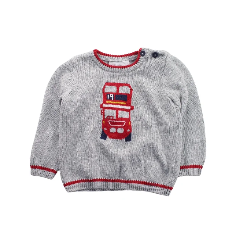 The Little White Company Knit Sweater 6-12M