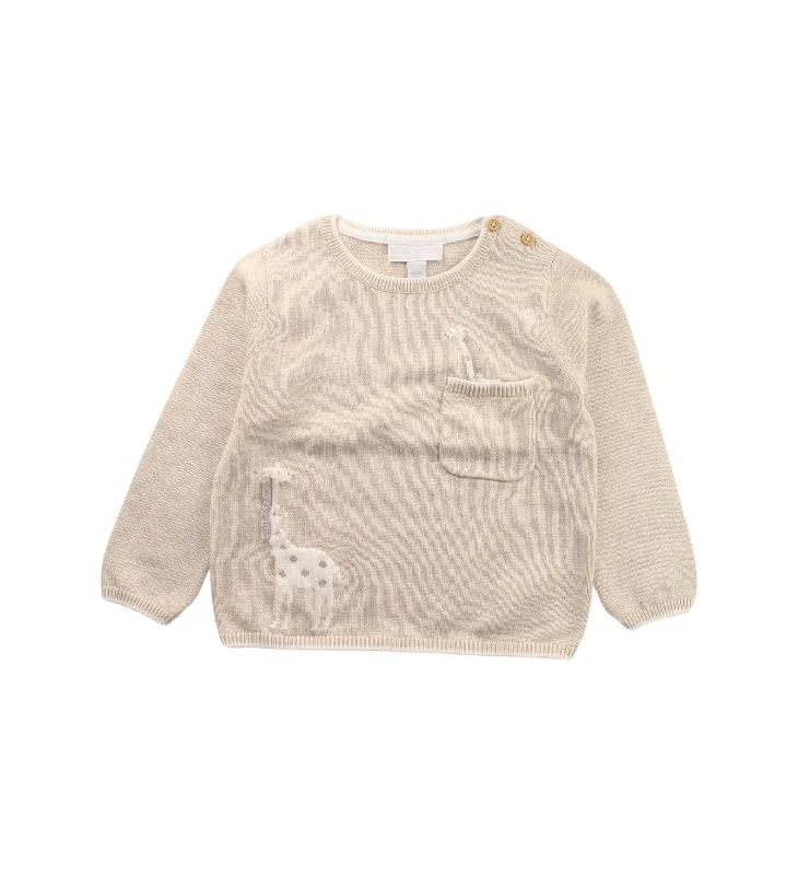 The Little White Company Knit Sweater 18-24M