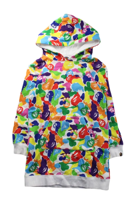 BAPE KIDS Hooded Sweatshirt Size 5-6T