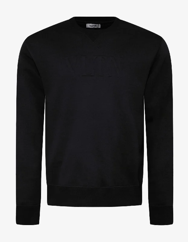 Valentino Garavani Black VLTN Logo Sweatshirt