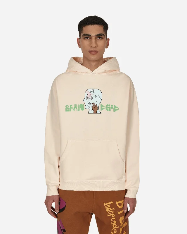 Handheld Hooded Sweatshirt Beige