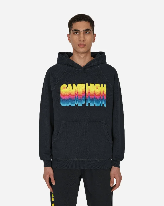 High Vibrations Hooded Sweatshirt Black