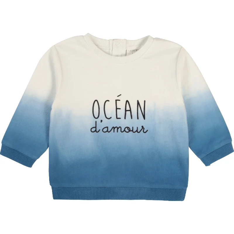 Carrement Beau Sweatshirt Spring 2 White Blue