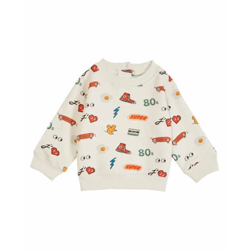 Emile et Ida Sweatshirt Super Ecru