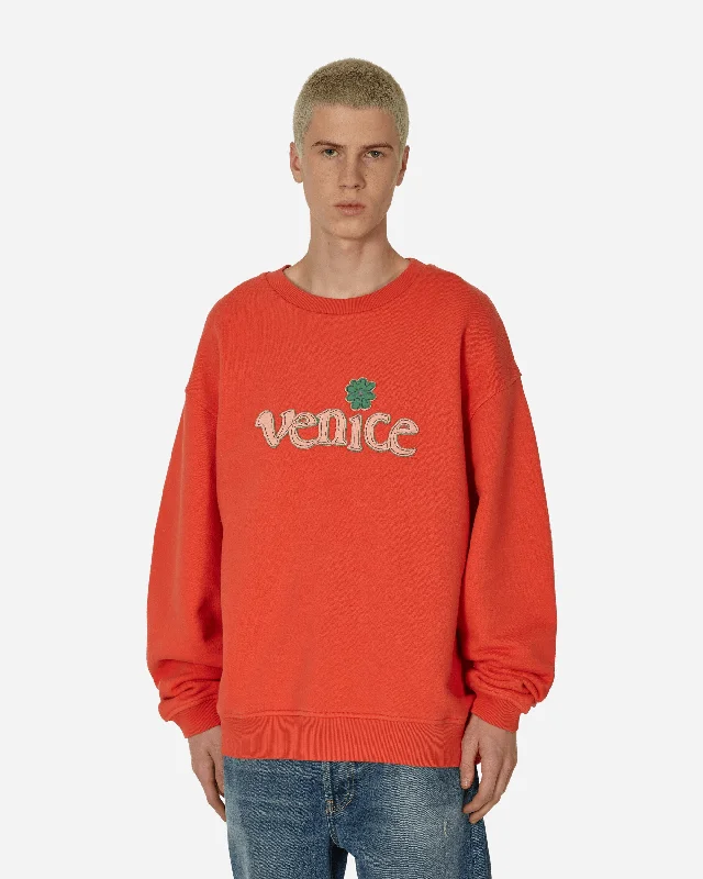 Venice Crewneck Sweatshirt Red