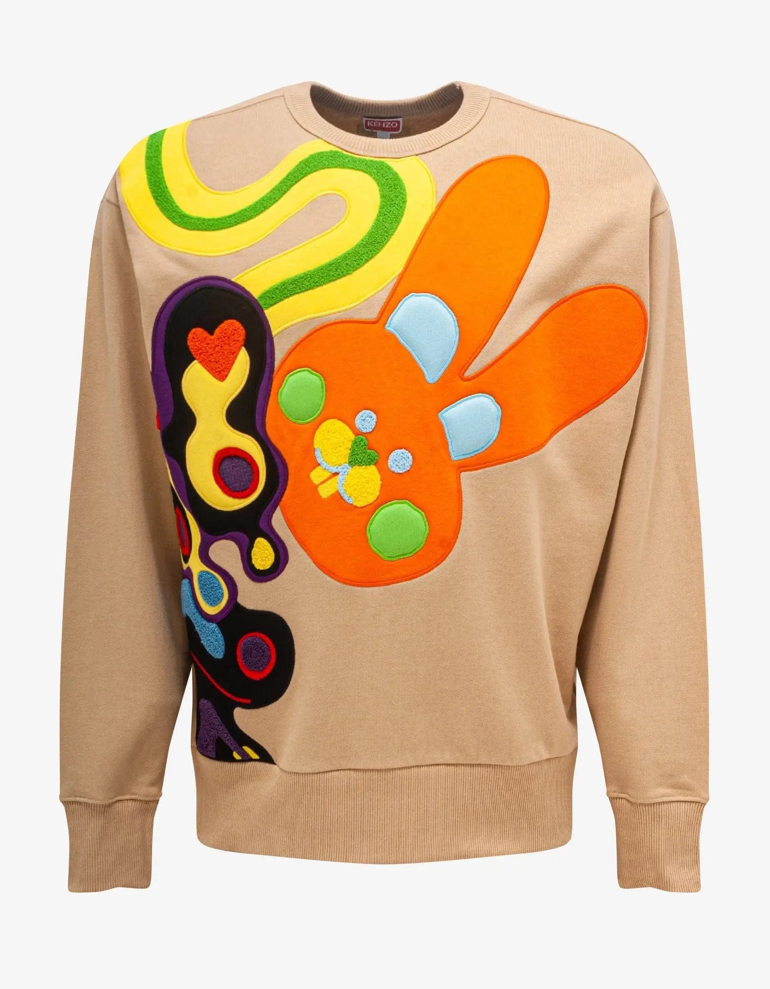 Kenzo Biege 'Kenzoo' Sweatshirt