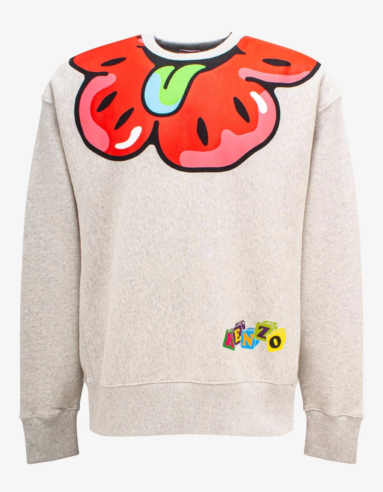 Kenzo Grey 'Boke Boy' Sweatshirt