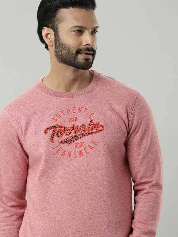 Men Full Sleeve Graphic Crew Neck Sweatshirt