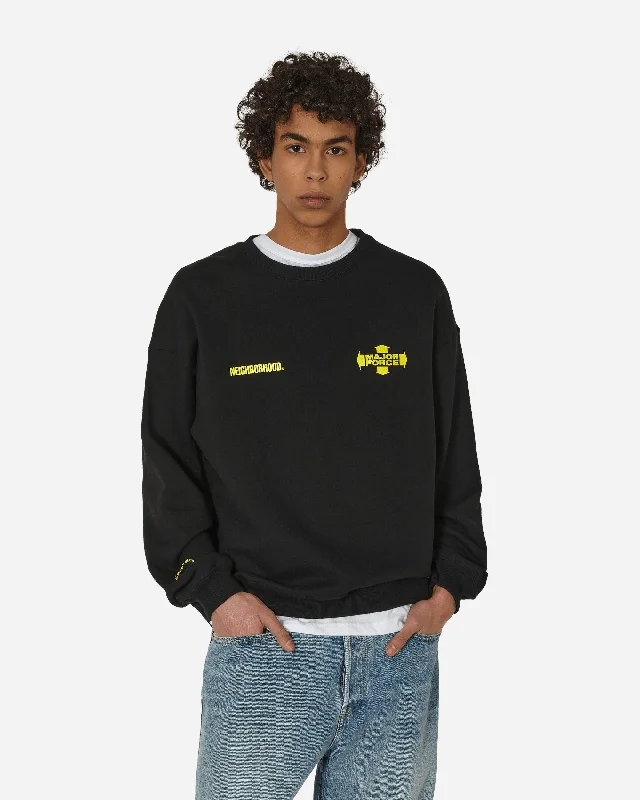 Major Force Crewneck Sweatshirt Black